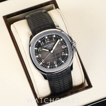2011 PATEK PHILIPPE AQUANAUT BLACK 40MM 5167A-001