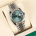 2026 ROLEX DATEJUST MINT GREEN DIAL 36MM 126234