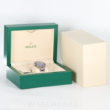 2020 SUBMARINER DATE WHITE GOLD BLUE DIAL 'SMURF' 40MM 116619LB