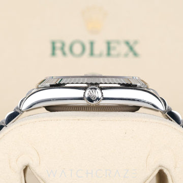 2025 ROLEX DATEJUST PURPLE ROMAN DIAL 36MM 126234