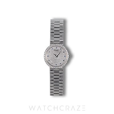 PIAGET ALTIPLANO TRADITIONAL WHITE GOLD WITH DIAMONDS 26MM G0A37043