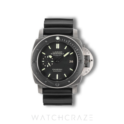 2013 PANERAI LUMINOR SUBMERSIBLE 1950 AMAGNETIC 3 DAYS AUTOMATIC 47MM PAM00389