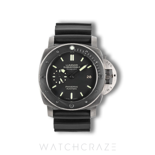 2013 PANERAI LUMINOR SUBMERSIBLE 1950 AMAGNETIC 3 DAYS AUTOMATIC 47MM PAM00389