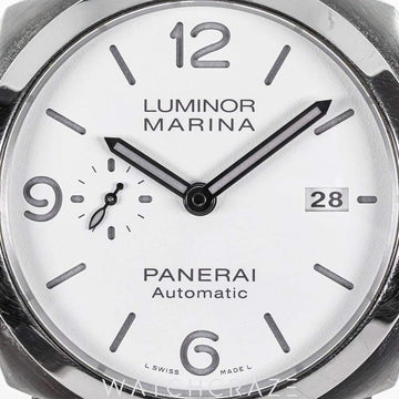2022 PANERAI LUMINOR MARINA WHITE DIAL 44MM PAM01314