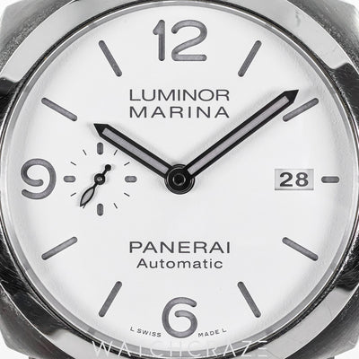 2022 PANERAI LUMINOR MARINA WHITE DIAL 44MM PAM01314