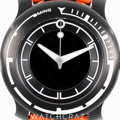 2023 MING TITANIUM BLACK DIAL 40MM 18.01 H41