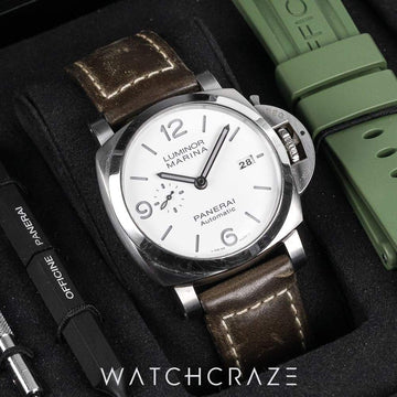 2022 PANERAI LUMINOR MARINA WHITE DIAL 44MM PAM01314