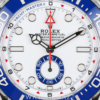 2026 ROLEX YACHTMASTER II WHITE DIAL 44MM 126680