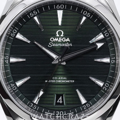 2022 OMEGA AQUA TERRA GREEN DIAL 41MM 220.10.41.21.10.001