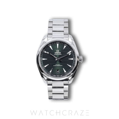 2022 OMEGA AQUA TERRA GREEN DIAL 41MM 220.10.41.21.10.001
