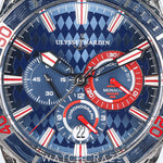 2017 ULYSSE NARDIN DIVER CHRONOGRAPH MONACO LIMITED EDITION 44MM 1503-151