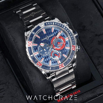 2017 ULYSSE NARDIN DIVER CHRONOGRAPH MONACO LIMITED EDITION 44MM 1503-151