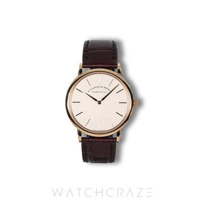 2020 A.LANGE & SOHNE SAXONIA THIN ROSE GOLD 37MM 201.033