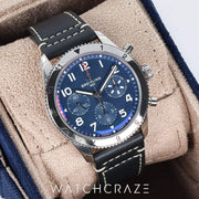 2025 BREITLING CLASSIC AVI CHRONOGRAPH BLUE DIAL 42MM A23380