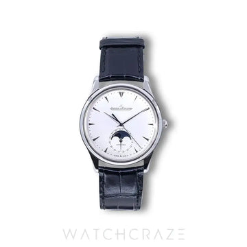 2016 JAEGER LE-COULTRE ULTRA THIN MOON SILVER DIAL 39MM Q1368420