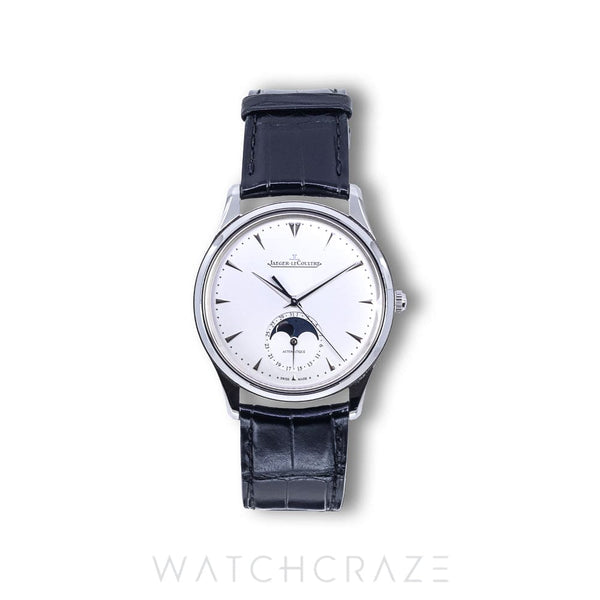 2016 JAEGER LE-COULTRE ULTRA THIN MOON SILVER DIAL 39MM Q1368420