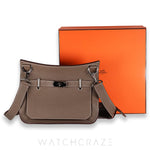 2015 HERMES SAC JYPSIERE 31 TAURILLON CLEMENCE 18 TAUPE 001307H065830CK18