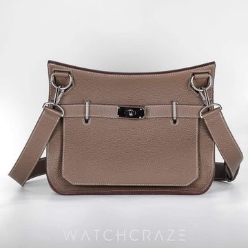 2015 HERMES SAC JYPSIERE 31 TAURILLON CLEMENCE 18 TAUPE 001307H065830CK18