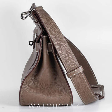 2015 HERMES SAC JYPSIERE 31 TAURILLON CLEMENCE 18 TAUPE 001307H065830CK18