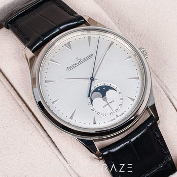 2016 JAEGER LE-COULTRE ULTRA THIN MOON SILVER DIAL 39MM Q1368420