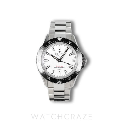 2026 ZENITH EL PRIMERO CHORONOMASTER SOLO SPORT WHITE DIAL 40MM 03.5000.3620/69.M500