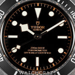 TUDOR BLACK BAY 58 BLACK DIAL 39MM 79230N