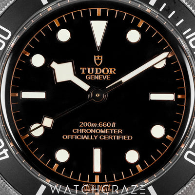 TUDOR BLACK BAY 58 BLACK DIAL 39MM 79230N