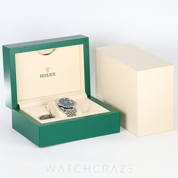 2024 ROLEX DATEJUST OYSTER PERPETUAL BLUE DIAL 41MM 126300