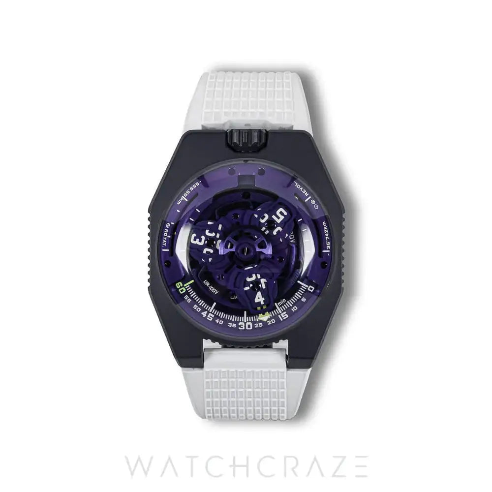 2024 URWERK UR-100UV ULTRAVIOLET 41x49MM UR-100UV