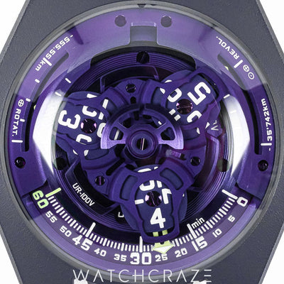 2024 URWERK UR-100UV ULTRAVIOLET 41x49MM UR-100UV