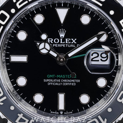 2025 ROLEX GMT-MASTER II JUBILEE BRACELET BRUCE WAYNE 40MM 126710GRNR