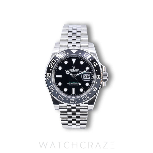 2025 ROLEX GMT-MASTER II JUBILEE BRACELET BRUCE WAYNE 40MM 126710GRNR