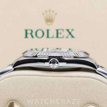 2025 ROLEX DATEJUST MINT GREEN DIAL 41MM 126334