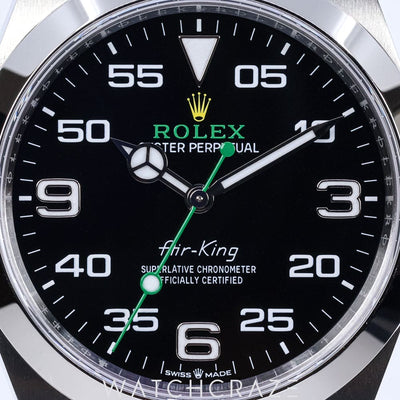 2023 ROLEX AIRKING BLACK DIAL 40MM 126900