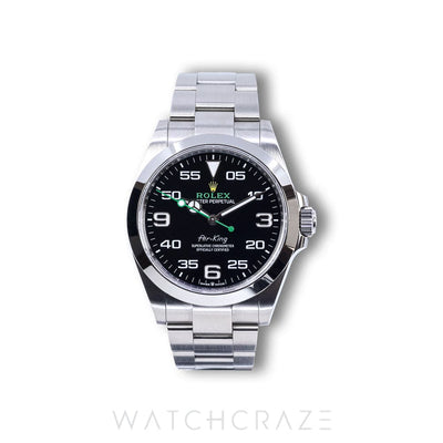 2023 ROLEX AIRKING BLACK DIAL 40MM 126900