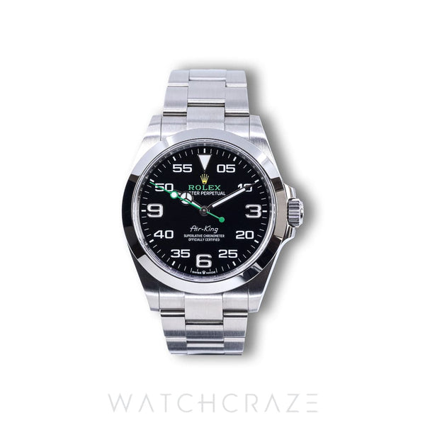 2023 ROLEX AIRKING BLACK DIAL 40MM 126900