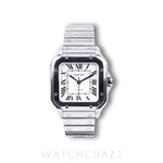 2022 CARTIER SANTOS MEDIUM WHITE DIAL WSSA0029