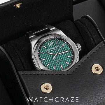 2022 GIRARD-PERREGAUX LAUREATO GREEN DIAL 81010-11-3153-1CM