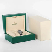2025 ROLEX COSMOGRAPH DAYTONA WHITE GOLD OYSTERFLEX BLACK DIAL 40MM 126519LN