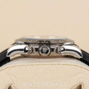 2025 ROLEX COSMOGRAPH DAYTONA WHITE GOLD OYSTERFLEX BLACK DIAL 40MM 126519LN