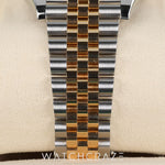 2025 ROLEX DATEJUST TWO TONE YELLOW GOLD AND STEEL WIMBLEDON DIAL 41MM 126333