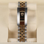 2025 ROLEX DATEJUST TWO TONE YELLOW GOLD AND STEEL WIMBLEDON DIAL 41MM 126333