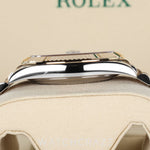 2025 ROLEX DATEJUST TWO TONE YELLOW GOLD AND STEEL WIMBLEDON DIAL 41MM 126333