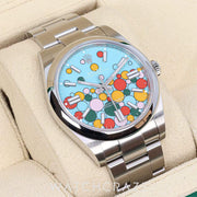 2024 ROLEX OYSTER PERPETUAL ‘OP41’ CELEBRATION DIAL 41MM 124300