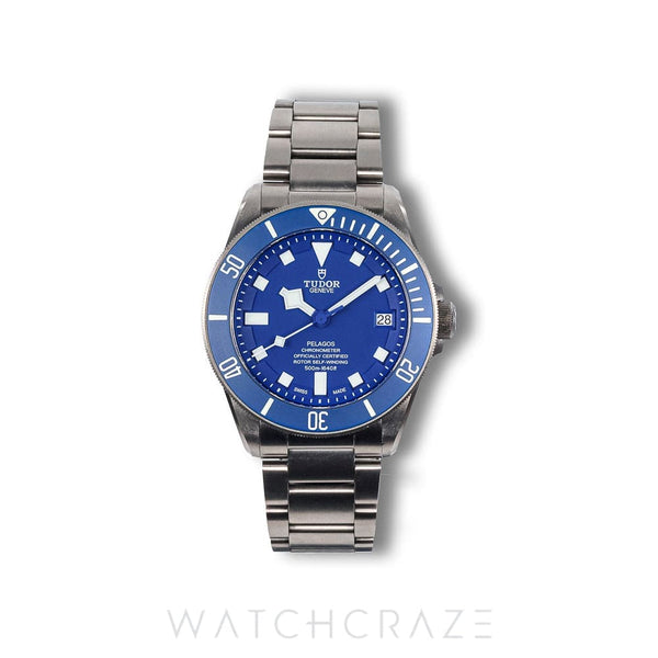 2015 TUDOR PELAGOS BLUE DIAL TITANIUM 42MM 25600TB