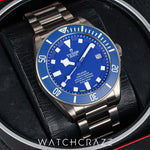 2015 TUDOR PELAGOS BLUE DIAL TITANIUM 42MM 25600TB