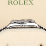 2022 ROLEX DATEJUST MINT GREEN DIAMOND BEZEL 31MM 278384RBR