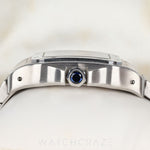 CARTIER SANTOS 100 XL AUTOMATIC STAINLESS STEEL WHITE DIAL W20073X8