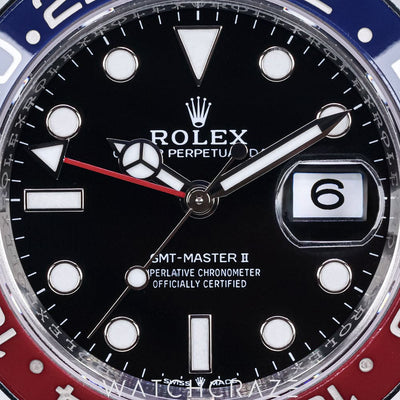 2024 ROLEX GMT MASTER II PEPSI 40MM 126710BLRO