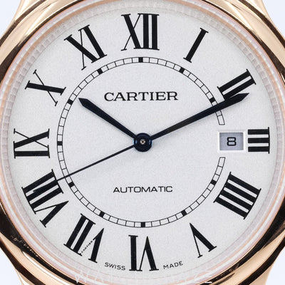 2023 CARTIER RONDE LOUIS CARTIER ROSE GOLD 40MM WGRN0011